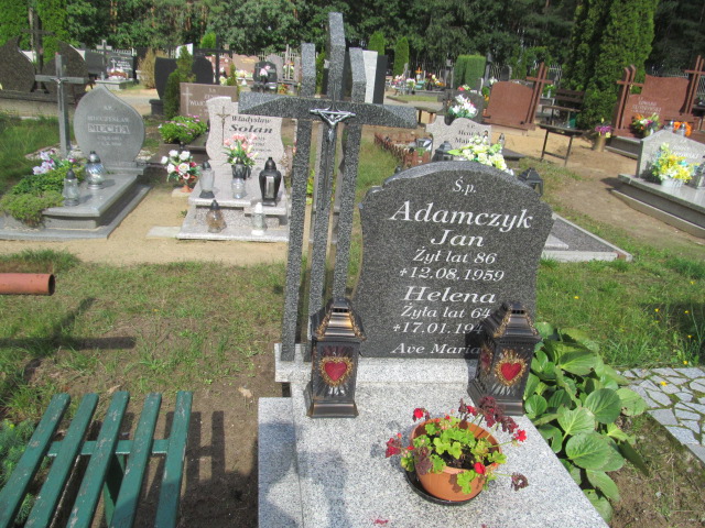 Grób Jan Adamczyk